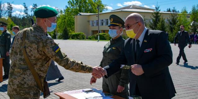 




На Черкащині понад 500 прикордонників урочисто склали присягу


