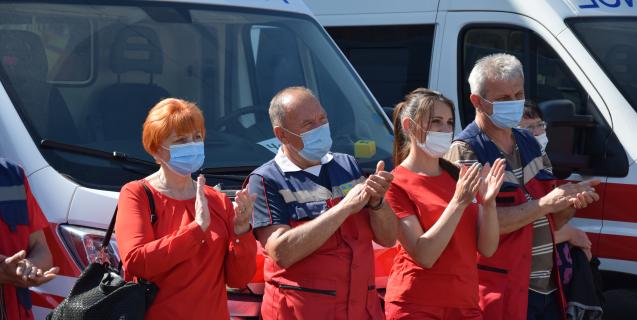 




Медикам "екстренки" передали 22 нових автомобілі “швидкої”


