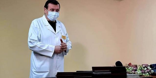 




В обласному онкодиспансері привітали медсестер із професійним святом 


