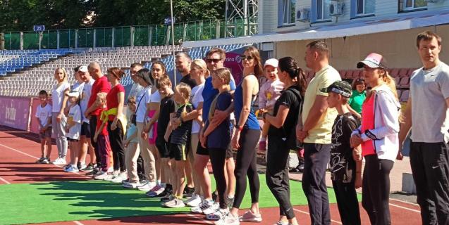 




У Черкасах родини змагалися за звання найспортивнішої



