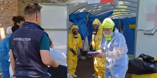 




Як діяти під час хімічної загрози: черкаські медики пройшли тренінг


